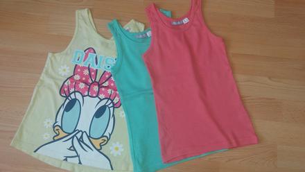 Tričká bez rukávov veľ.122, pepperts,122