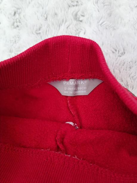 Vianočné tepláky primark 86 zateplené, primark,86