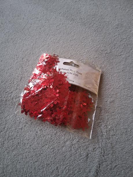 Snehová vločka 200 kusov srdce ozdoba vianoce, 