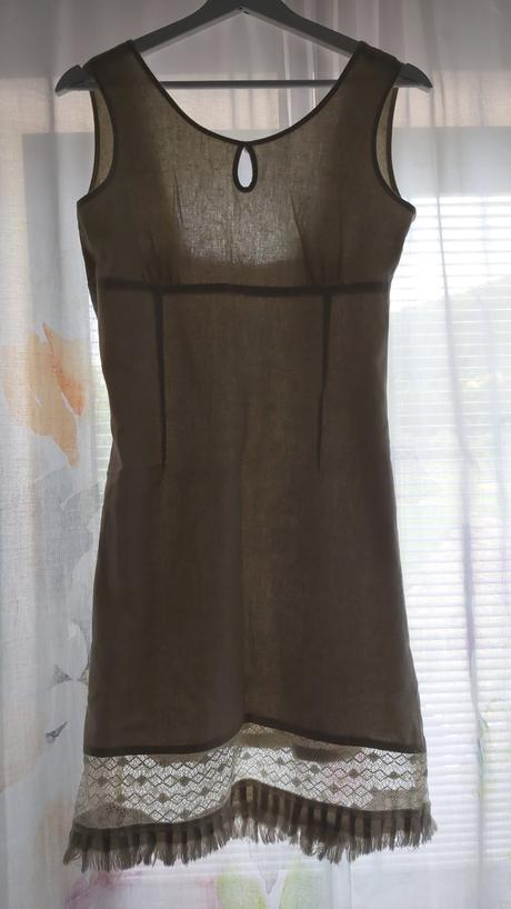Ľanove šaty, zara,s