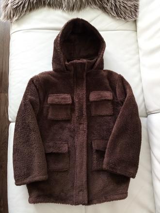 Detská bundička barancek, hnedá, 122