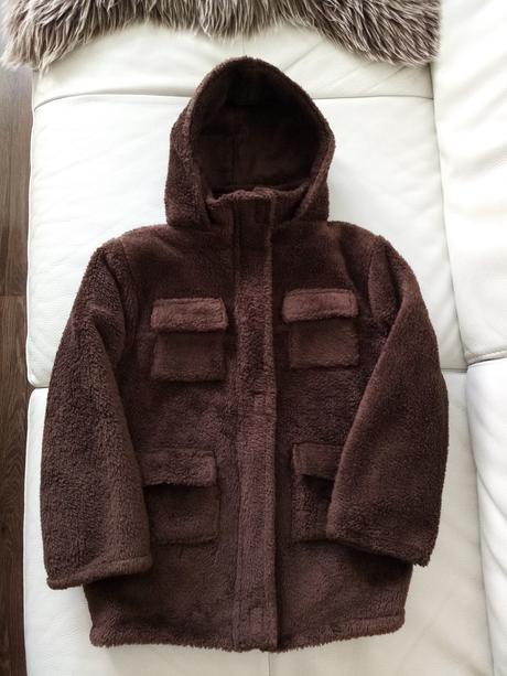 Detská bundička barancek, hnedá, 122