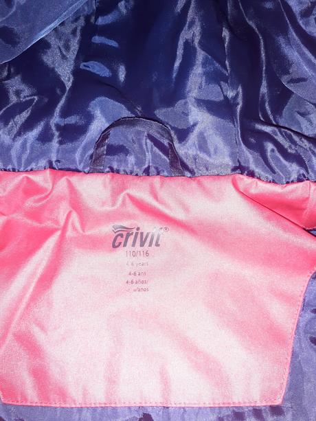 Dievčenská prechodná bunda, crivit,116