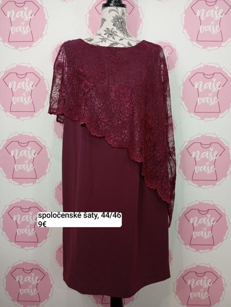 Spoločenské šaty 46-48, 46