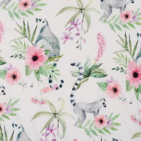 Bocioland bambusová plienka 30x30cm lemur, 