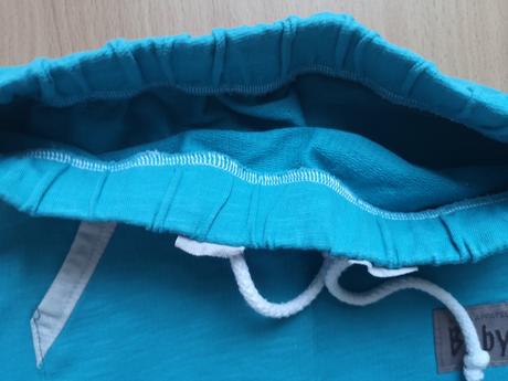 Tyrkysové 3/4-ky v. 98/104, zn. alpha apparel baby, 104