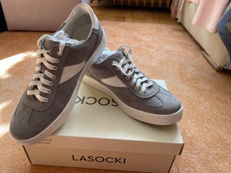 Kožené botasky, lasocki,40