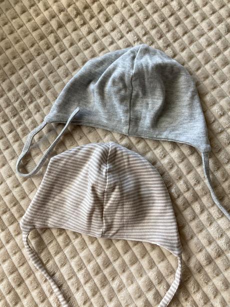 Bavlnené čiapky, h&m,62