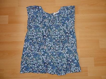 Dievcenske tricko kvietok, h&m,128