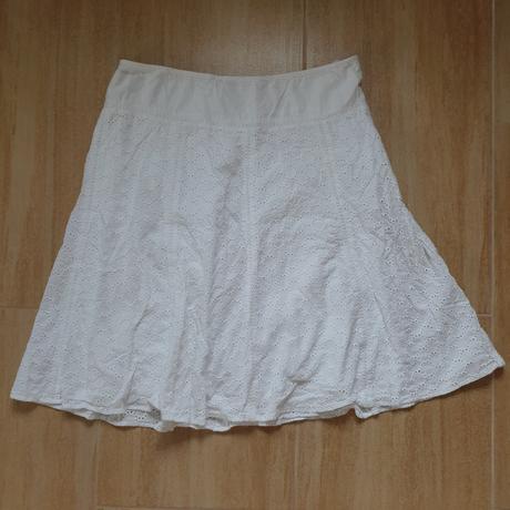 Sukňa biela madeirová h&m, h&m,42