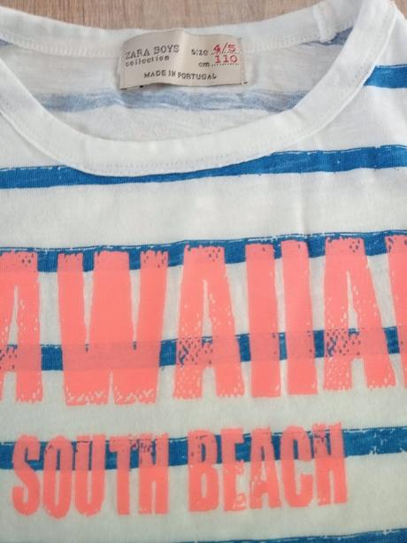 Pásikavé tričko zara, zara,110