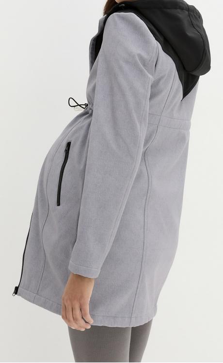 Softshellová tehotenská bunda, bonprix,36