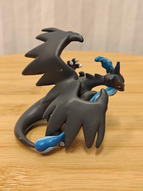 Figúrka pokémon mega charizard x pohyblivá, 6 cm, 