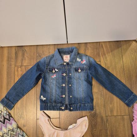 Riflová bunda, c&a,128