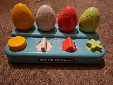 Tolo vyskakovacie dinosaury z bio plastu, 