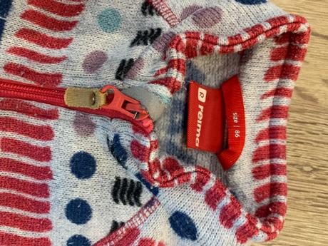 Reima flísová mikina 86/92, reima,86