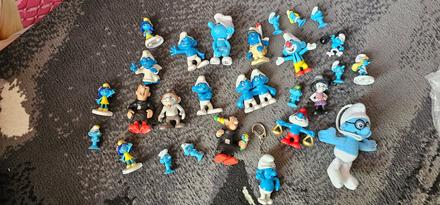 Šmolko figúrky zn. schleich, peyo - celá zbierka, 