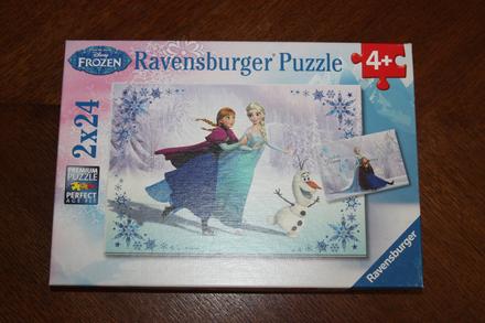 Puzzle frozen 2x24, 