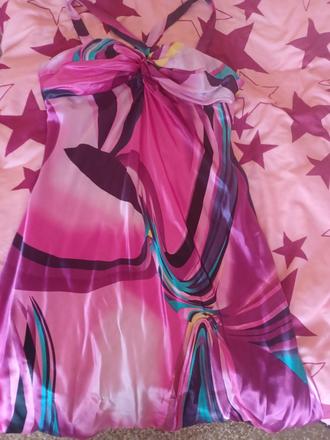 Dlhé plesové šaty, xl