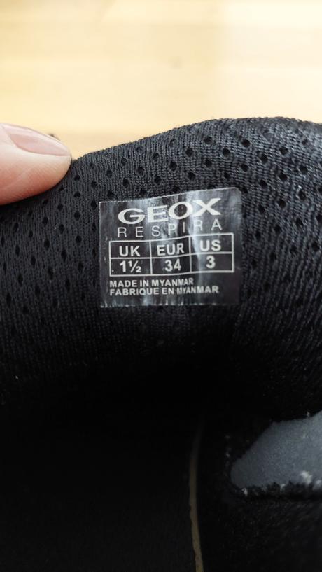 Prechodné topánky, geox,34