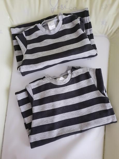 Teplákový overal bez kapucne, h&m,68