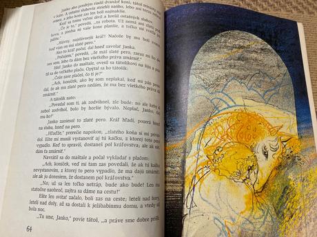 Krásna retro stará kniha rozprávok zakliata hora, 