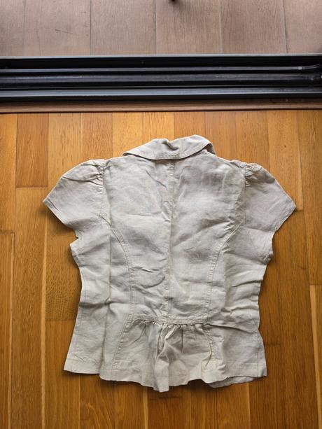 Kvalitné talianské ľanové sako, m