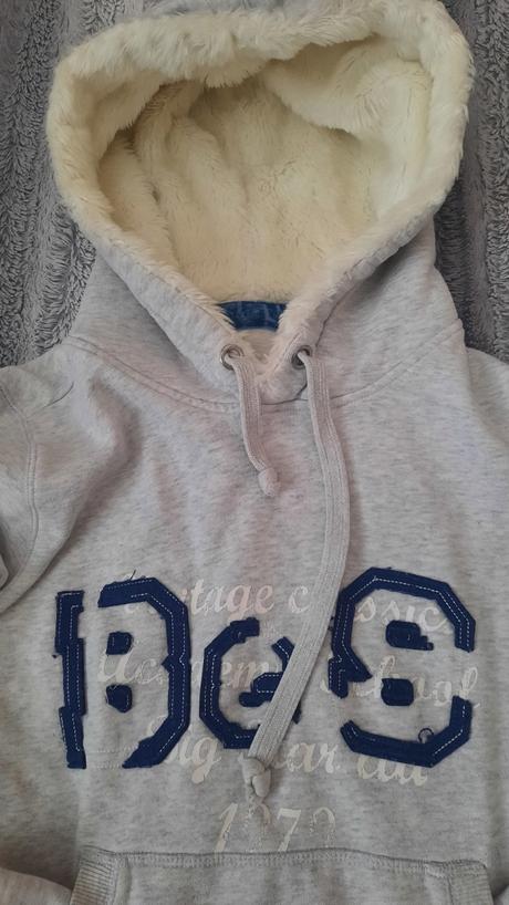 Mikina s kožušinou big star, s