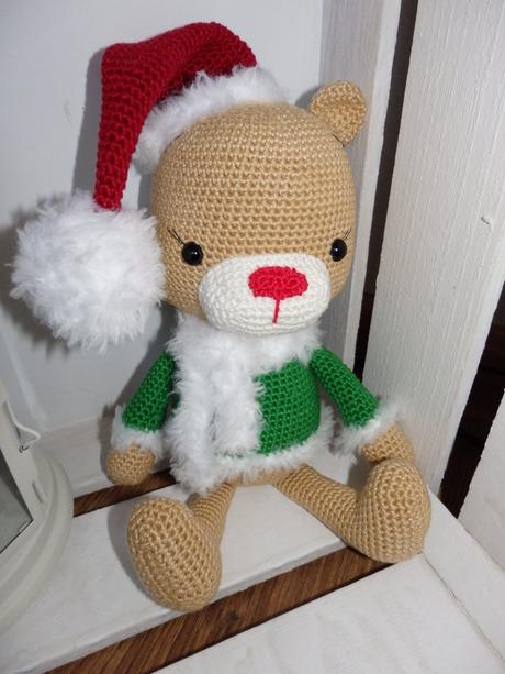 Hackovany vianocny macko, 