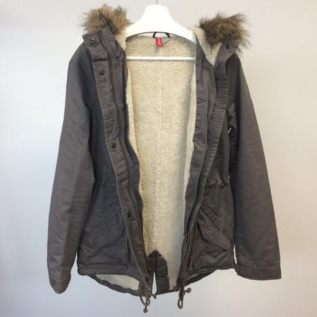 Bunda parka dievčenská h&m, č.36, xs, 13-14y, h&m,xs