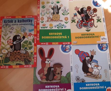 Dvd krtkove dobrodružstvá, 