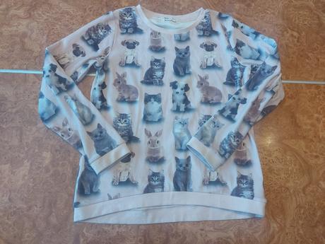 Zvieratková mikinka, h&m,134