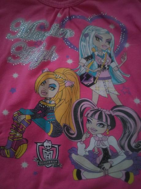 Pekna bavlnena mikinka monsters, 104