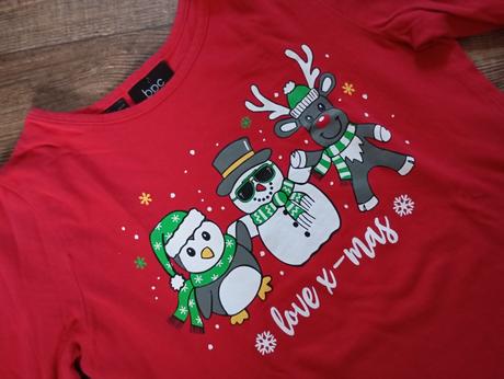 Vianočné tričko, bonprix,128