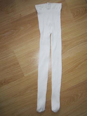 Biele pančušky--128, 128