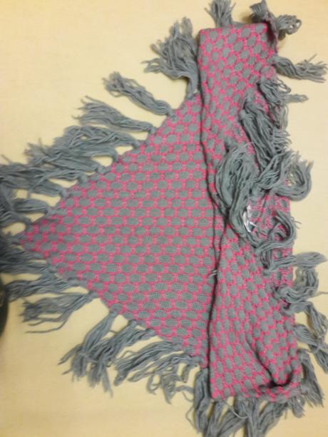 Zimná pletená šatka, 