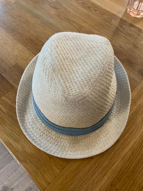 Hm slamený klobúk 128/134/140/146, h&m,134