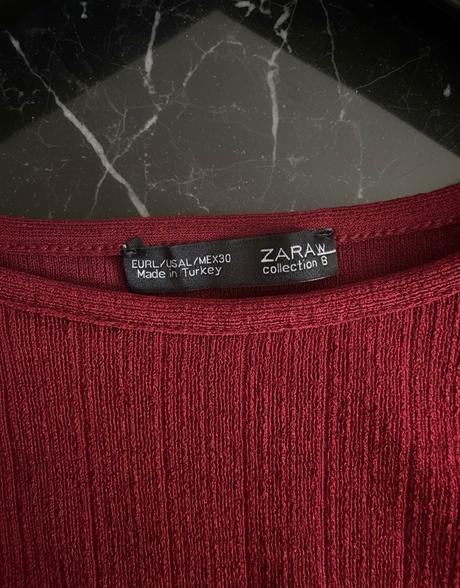 Zara blúzka s volánom, zara,m