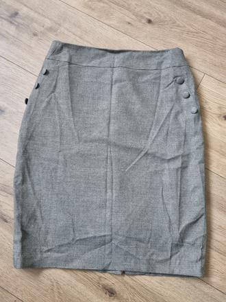 Prskaná hnedá sukňa orsay veľ. 40, orsay,40