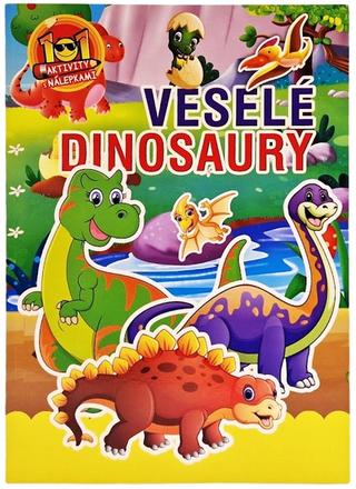 Veselé dinosaury 101 aktivity s nálepkami, 