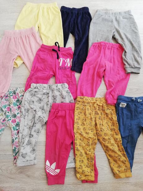 Dievčenské tepláky, bez poškodenia, veľ. 86, 86