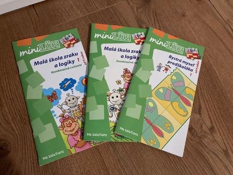 Minilük ramik a 3 zošity s úlohami, 