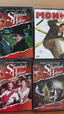 Dvd sherlock holmes a monk, 