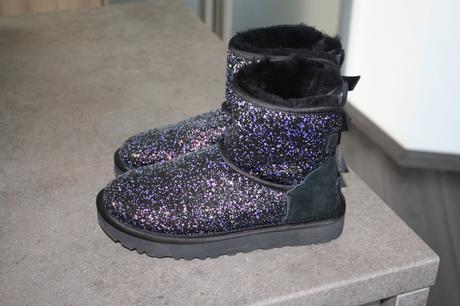 Ugg cierne trblietave cizmy, ugg,36