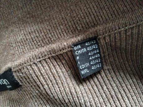 Cardigan / sveter s opaskom, tchibo,42