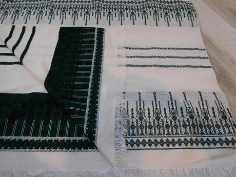 Retro prehoz na posteľ   123 x 222 cm,, 