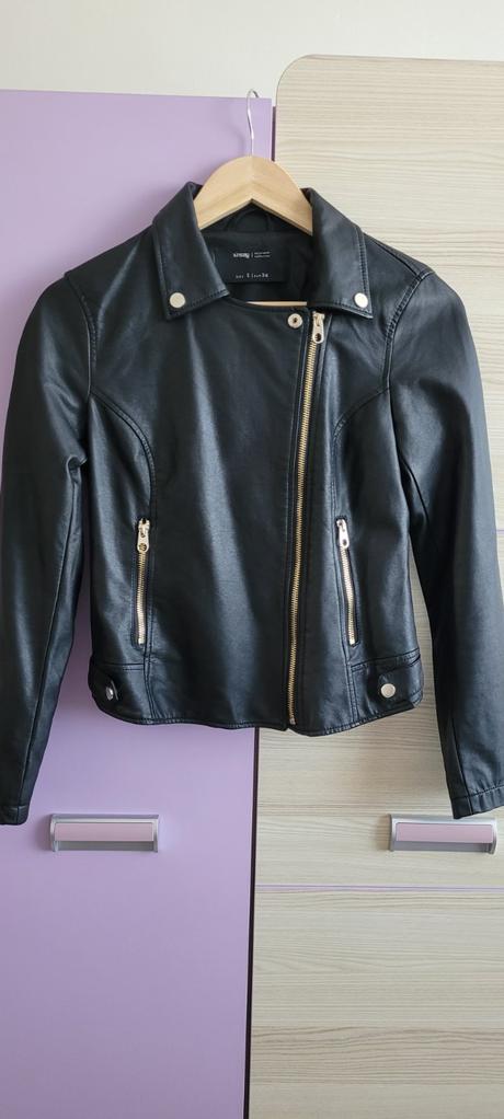 Kožený kabát, sinsay,s