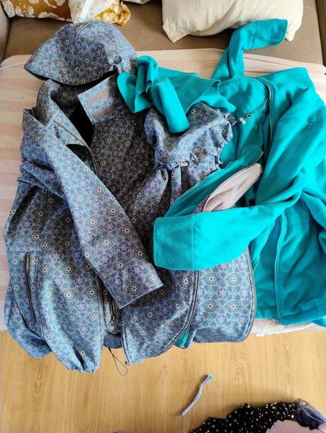 Tehotensky a nosicky softshell kabat 3v1 adelay.cz, xl