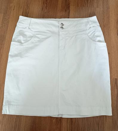 Biela sukňa bonprix, bonprix,xl