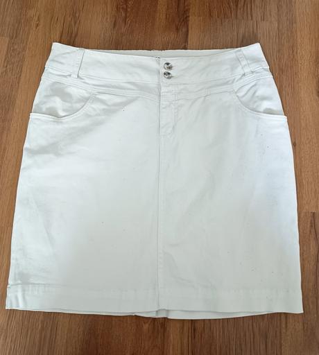 Biela sukňa bonprix, bonprix,xl